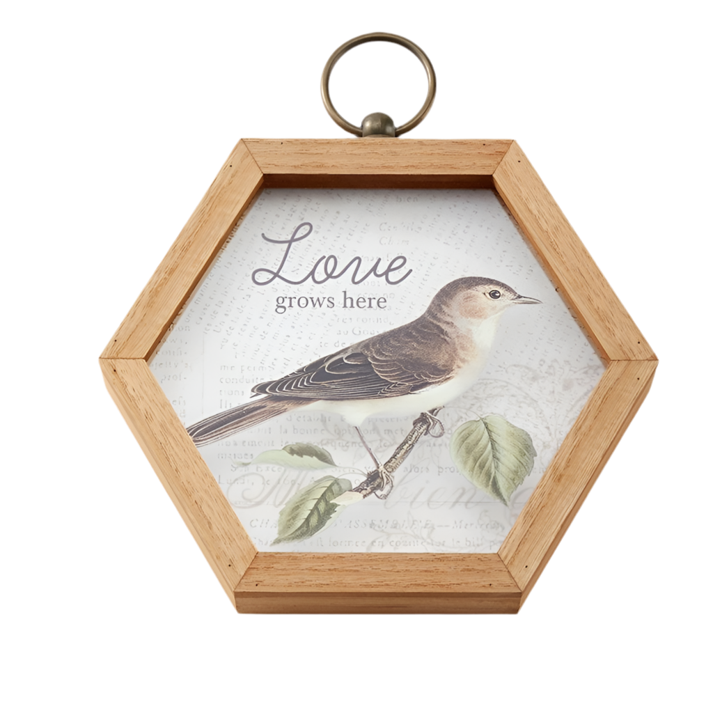 Hanging Hexagon Wall Decor