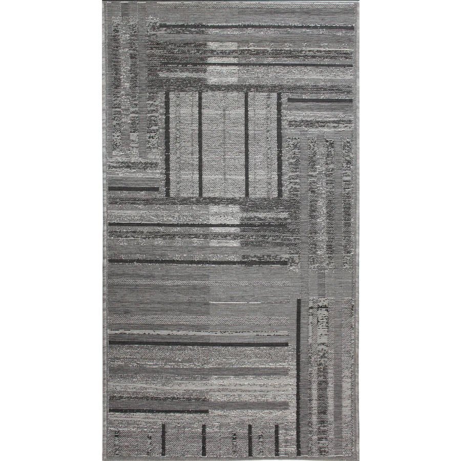 Esterno Urban Silver Area Rug 4 x 6