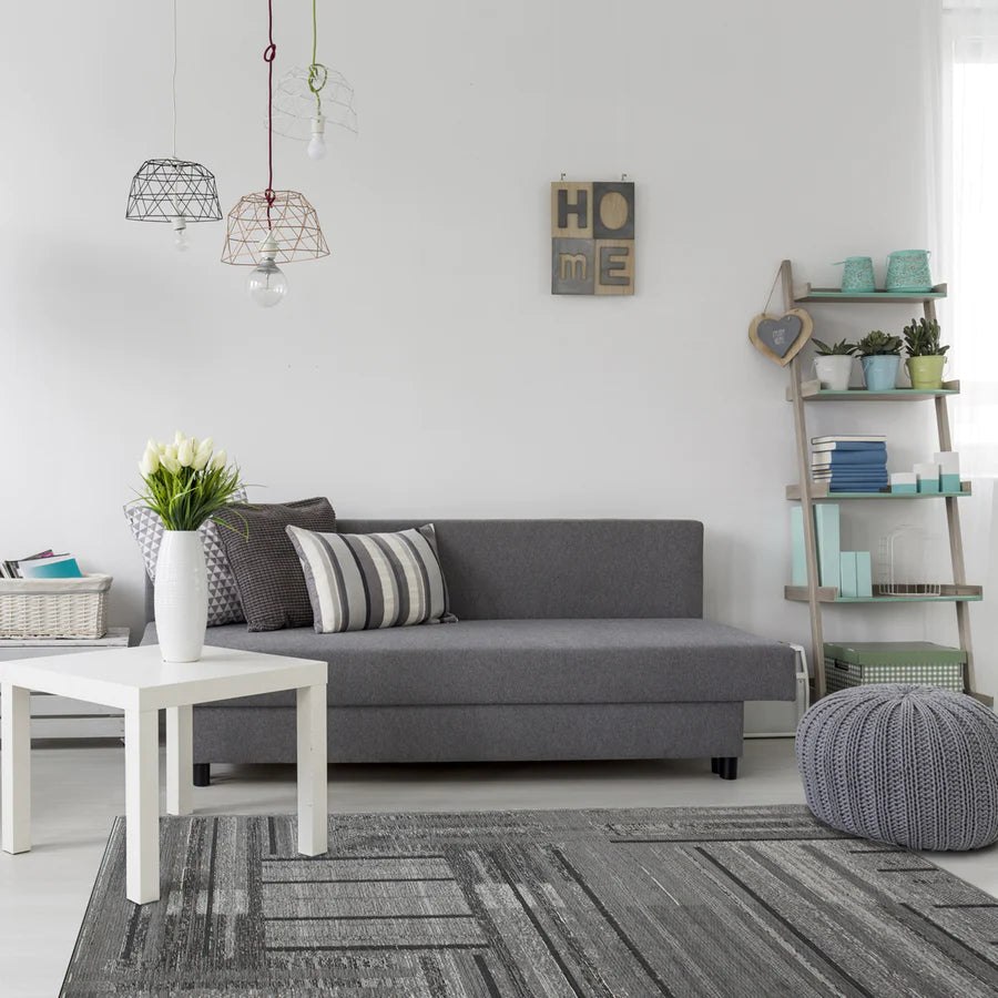 Esterno Urban Silver area rug 4 x 6