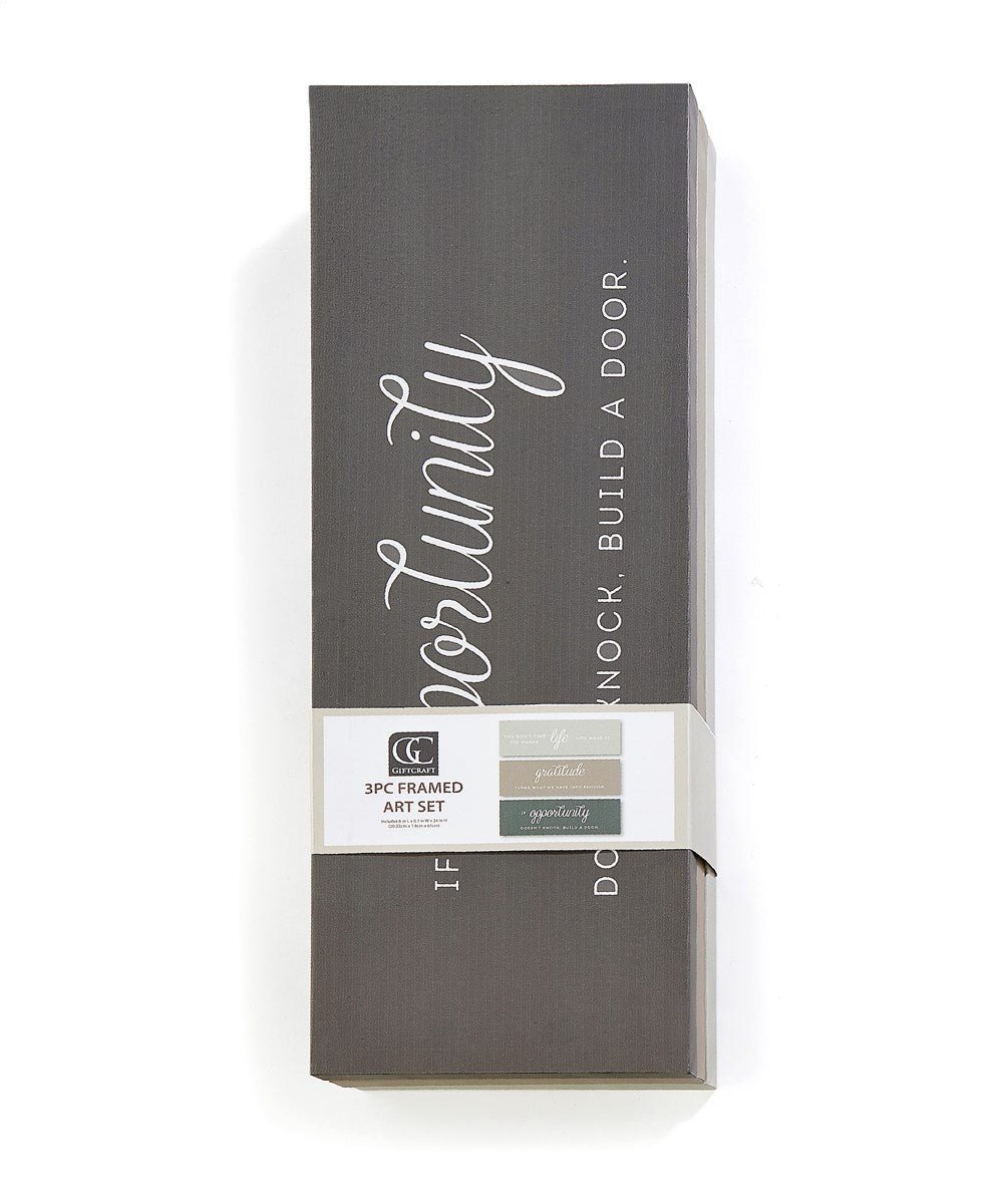 Sentiment Wall Prints, Set of 3